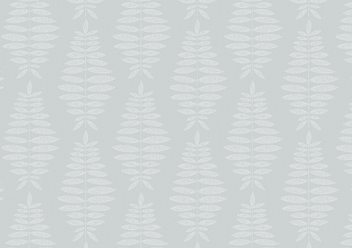 Fern Leaves, Rain - Twist&Fit Roller Blind - Image 6
